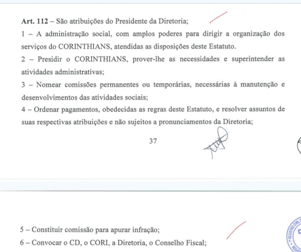 Senhores... Leiam o Estatuto!
