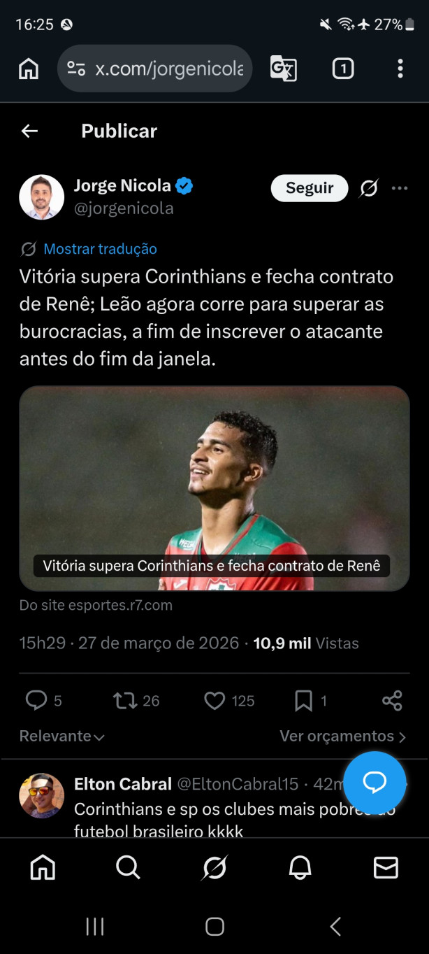 Que v�rzea...