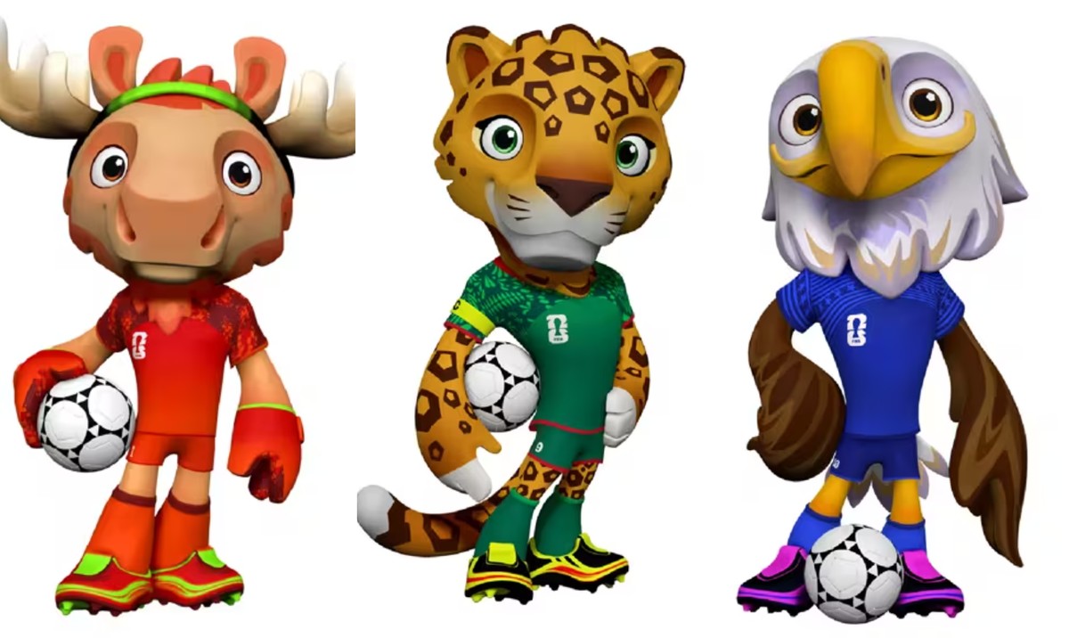 off - olha os mascotes da copa kkkkkkkkk