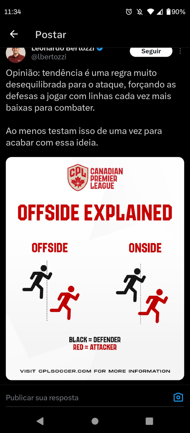 Nova regra do impedimento ser� testada