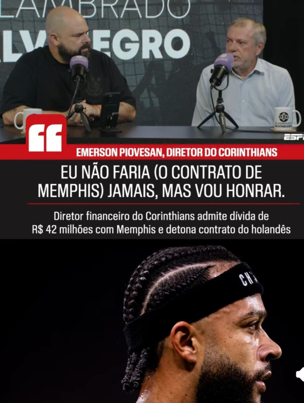 Da s�rie, coisas que s� acontecem no Corinthians.