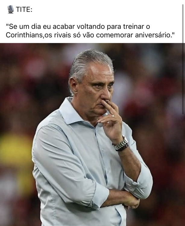 O Tite deixou o recado!