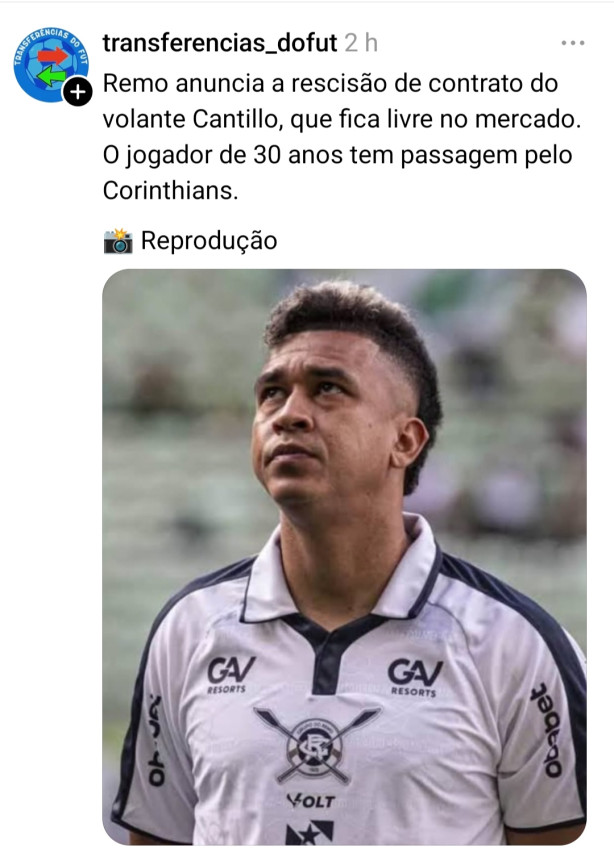 Olha onde o jogador chegou - demitido do Remo!