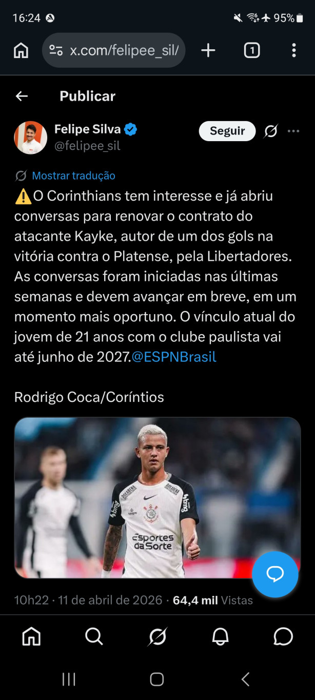 T� se iludindo muito ...