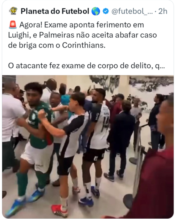 Palmeiras quer processar o Corinthians por ontem? Kkkk