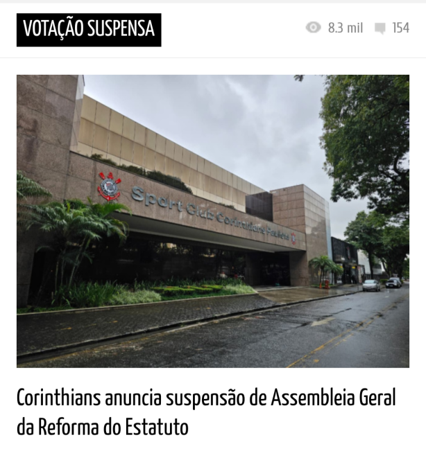 S� tenho uma coisa pra dizer