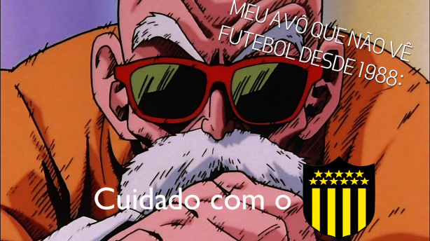Eis que come�a um jogo da Copa Libertadores: