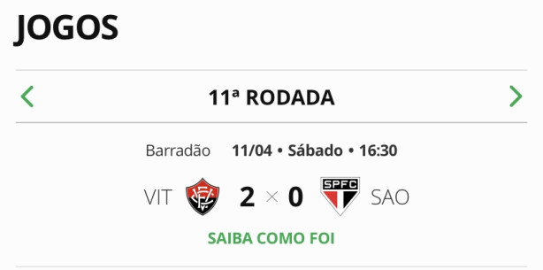 Vit�ria em casa estava bem