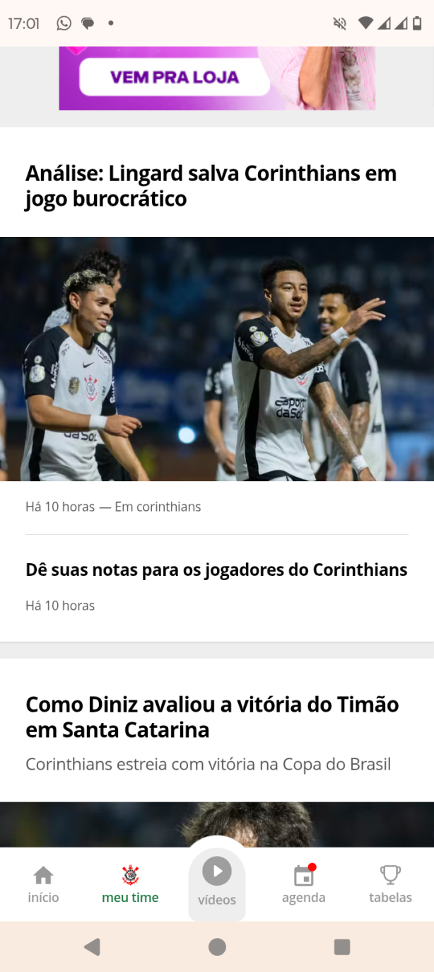 Tratamento diferente