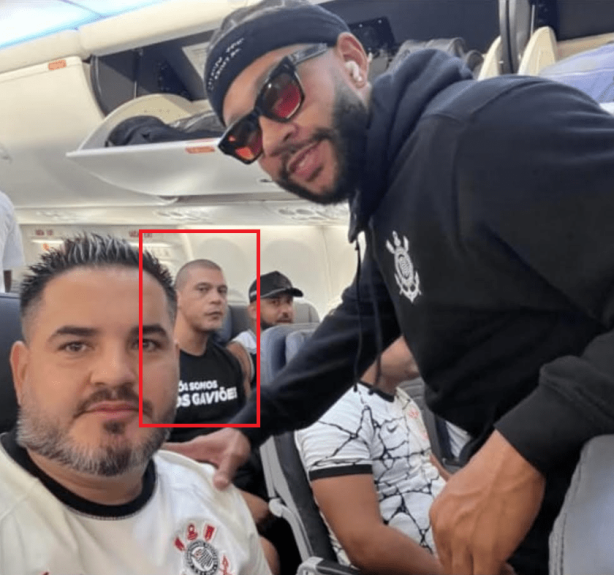Ele acompanha o clube de perto. Viaja at� no mesmo voo