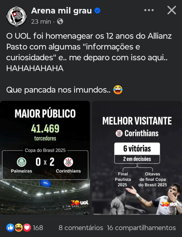 Uol tocou na ferida!