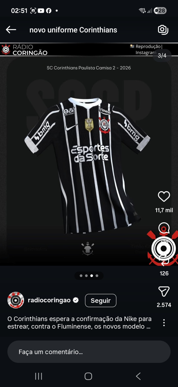 E a camisa nova?