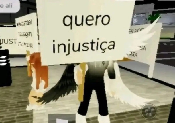 Vamos protestar muito no Roblox!