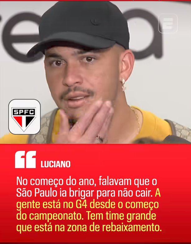 Luciano chorando p�s derrota