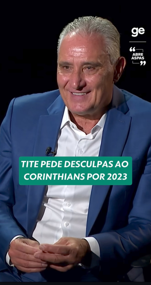 "Eu errei" TITE