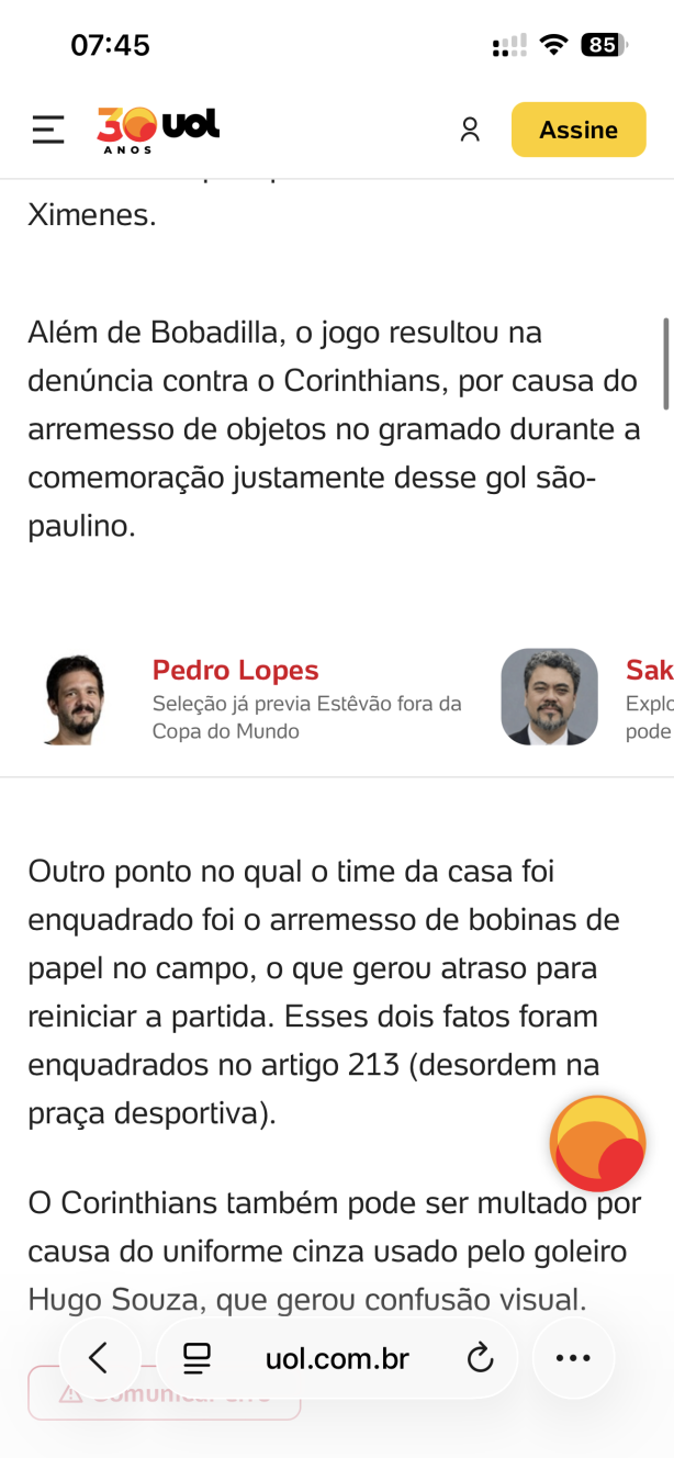 Isso j� � persegui��o