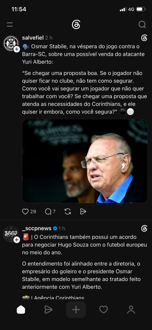Planejamento sendo frustrado