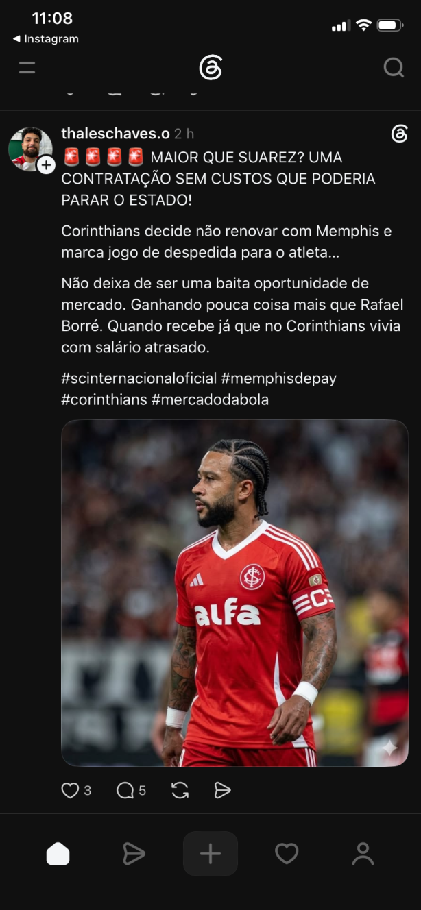 Xorolados querem Memphis