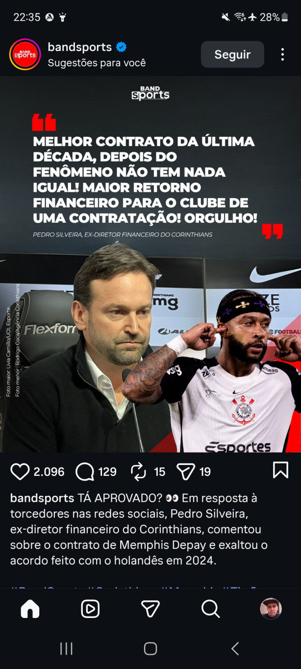 Olha esse Pedro Silveira...