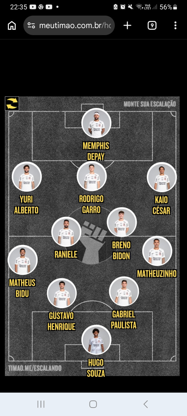 Time pra vencer o Platense