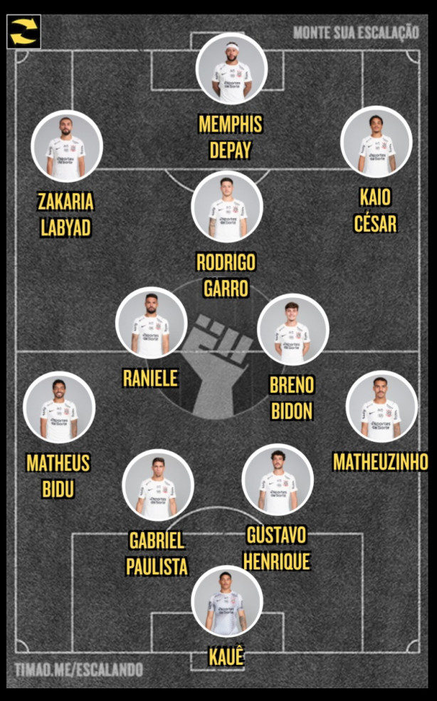 Queria ver esse time em campo