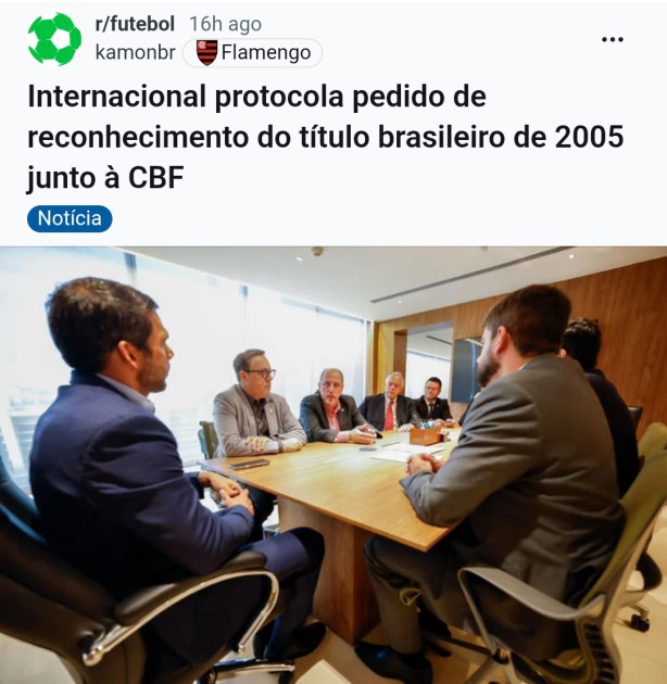 O Internacional n�o desiste mesmo n�? KSKSKS
