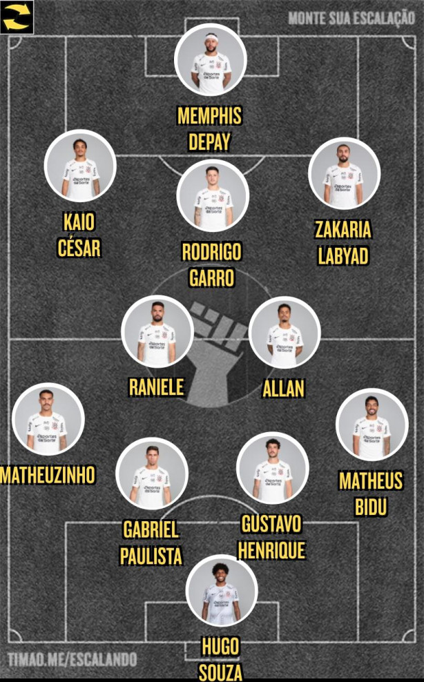 Time titular para hoje