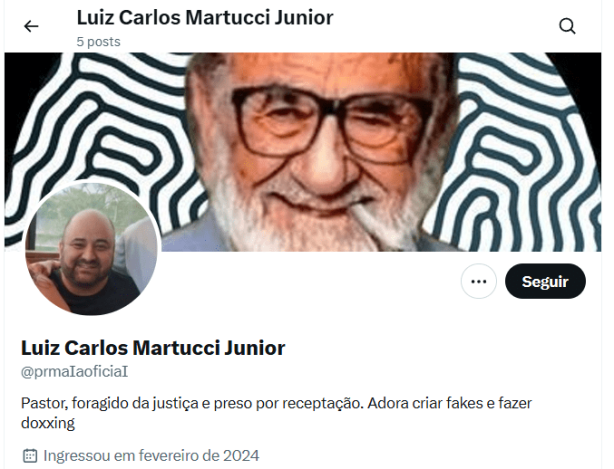 Engra�ado que muitas das mat�rias do Luiz carlos s�o