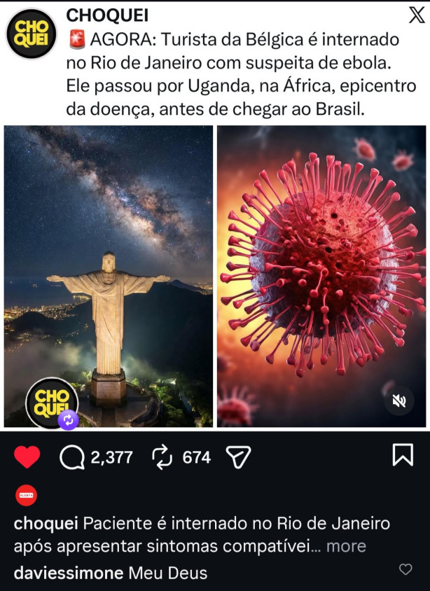 off Topic - Acho que vai ter outra pandemia aqui