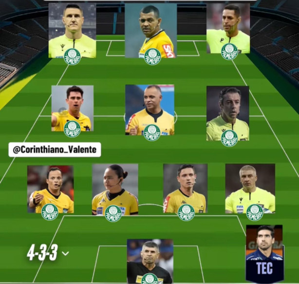 Dif�cil competir com esse time deles...