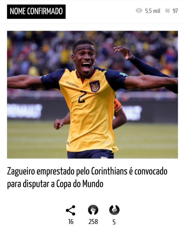 Temos que torcer para o F�lix Torres ir bem na Copa do Mundo.