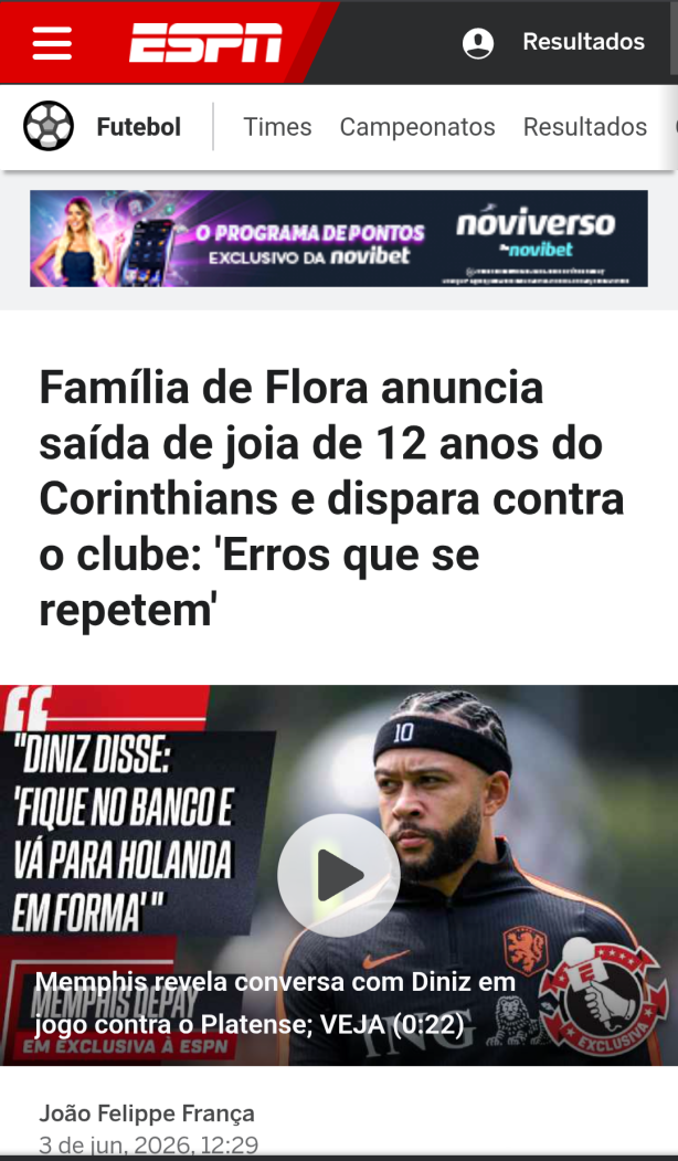 Base do clube!