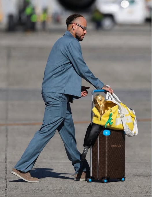 Neymar desembarcou nos EUA (Agora o hexa vem)