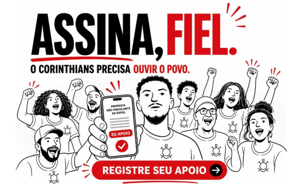 � hora de mostrar apoio!