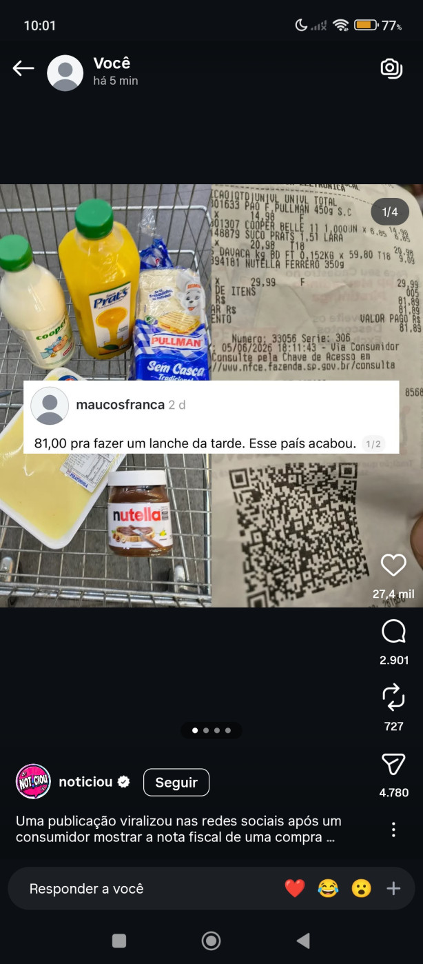 off-poder de compra do Brasil � horroroso