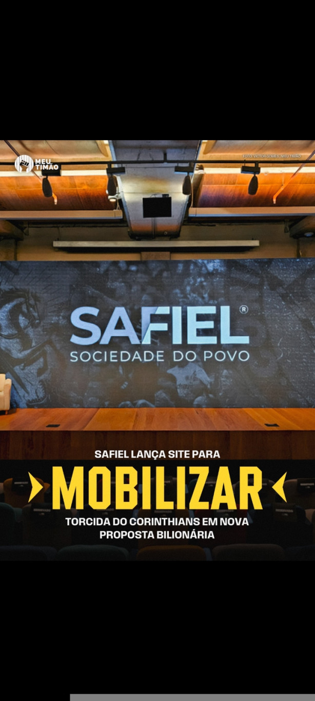 Vamos apoiar a SaFiel!