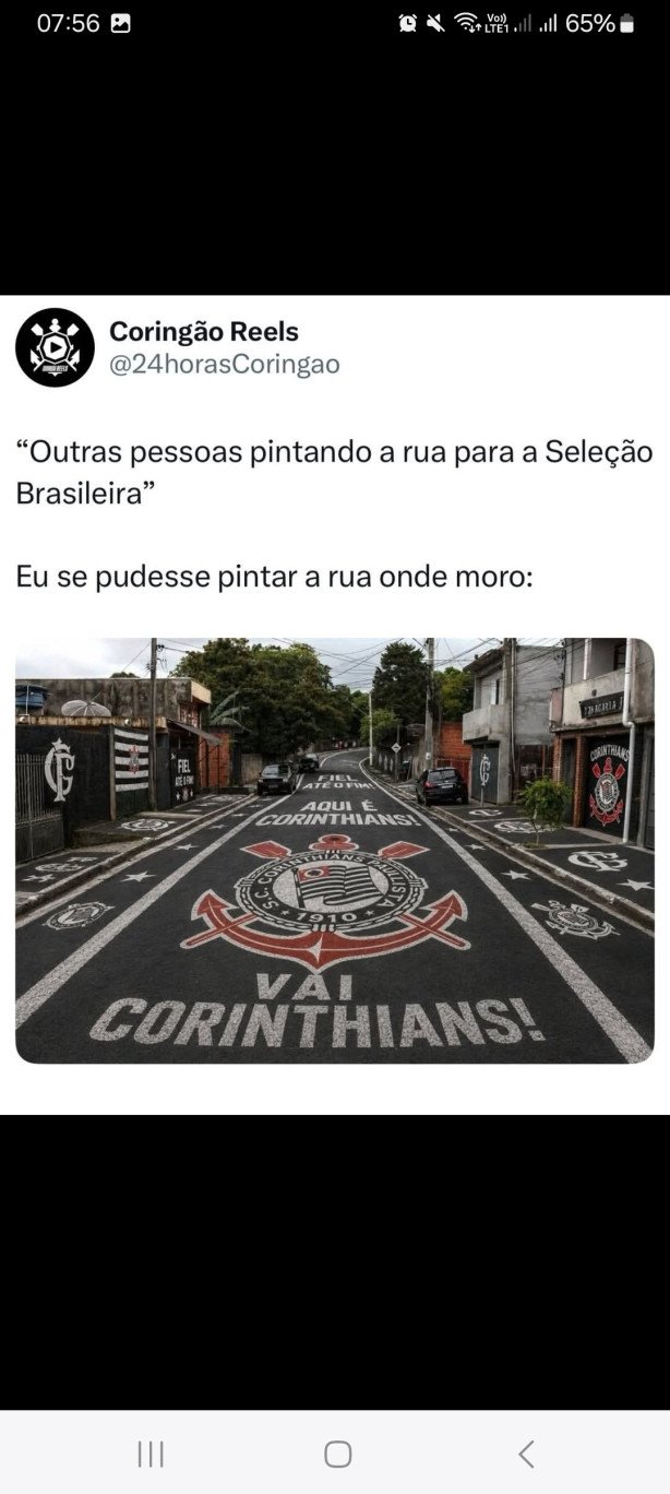 Algumas pessoas na Copa do Mundo. N�s Corinthianos na Copa do Mundo.