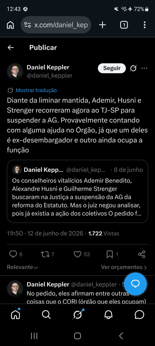 P�ssima not&iacute;cia em ...