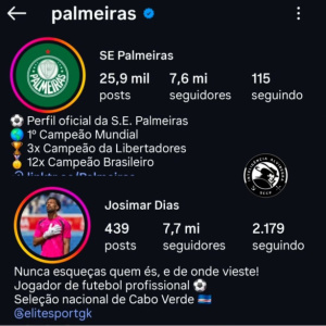 Vozinha maior que o Palmares