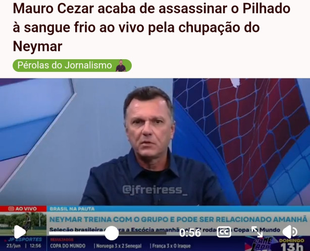 Voc�s viram isso?
