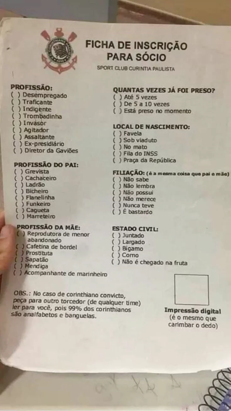 Isso � verdade pessoal?