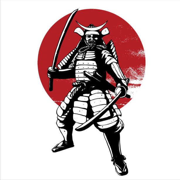 Cai para os samurais