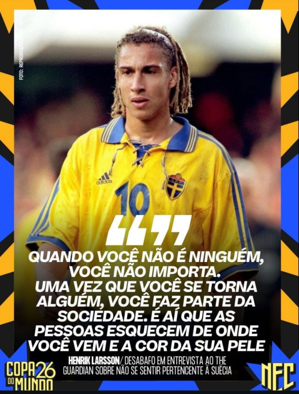 Enrik Larsson, definitivamente, n�o � um "par�a do Neymar"