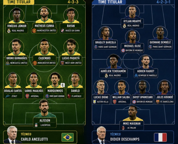 Brasil x Fran�a