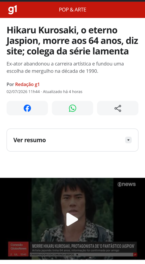 Adeus, Jaspion!