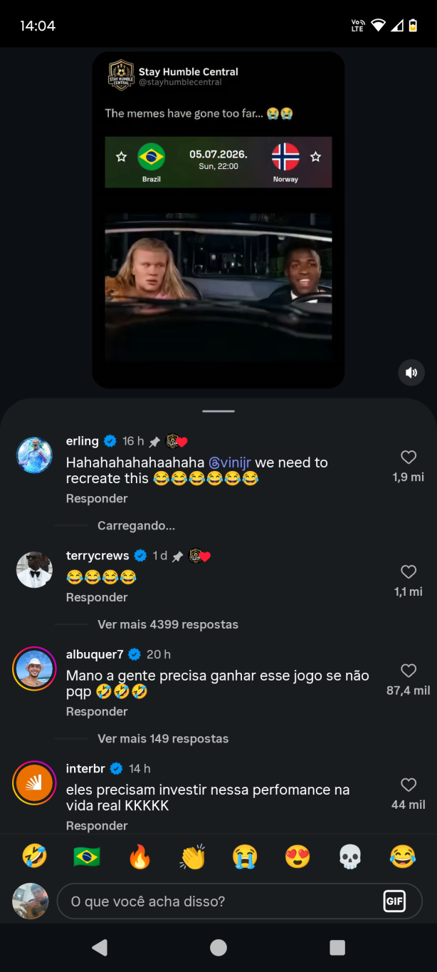 Haaland na resenha