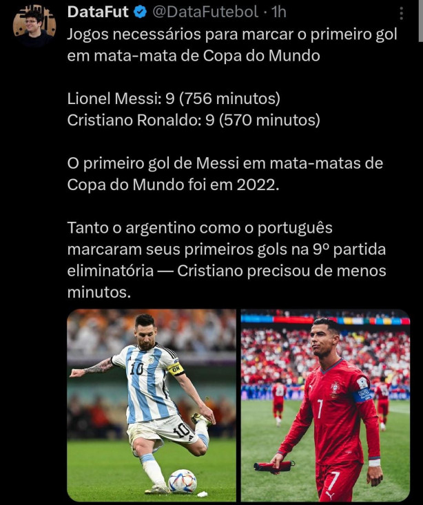 O Messi � melhor que o Pel� sim