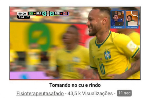 Menine Ney farmou aura aqui