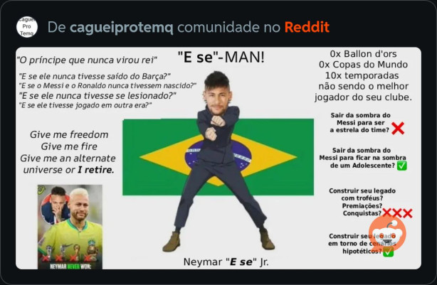 O Neymar deveria jogar no Vasco