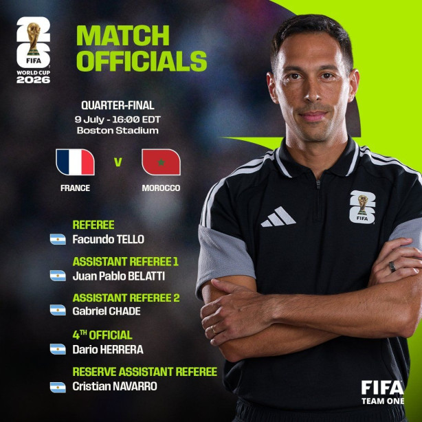 (Fran�a x Marrocos) Arbitragem hermana